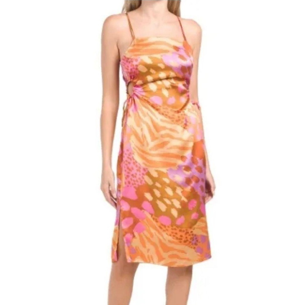 NEW with tags Christian Lacroix Satin Dress